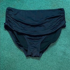 Merida highwaist ruched bikini bottoms